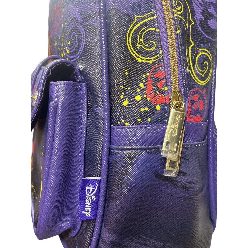 WondaPOP-Disney Mini Backpack Villain Evil Queen Black Light Excellent Condition - Picture 6 of 8